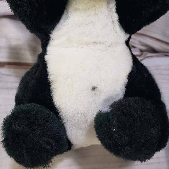 Vintage Google Eye Skunk Plush Stuffed Animal 10 Inch 50s/60s No Tags - Picture 5 of 11